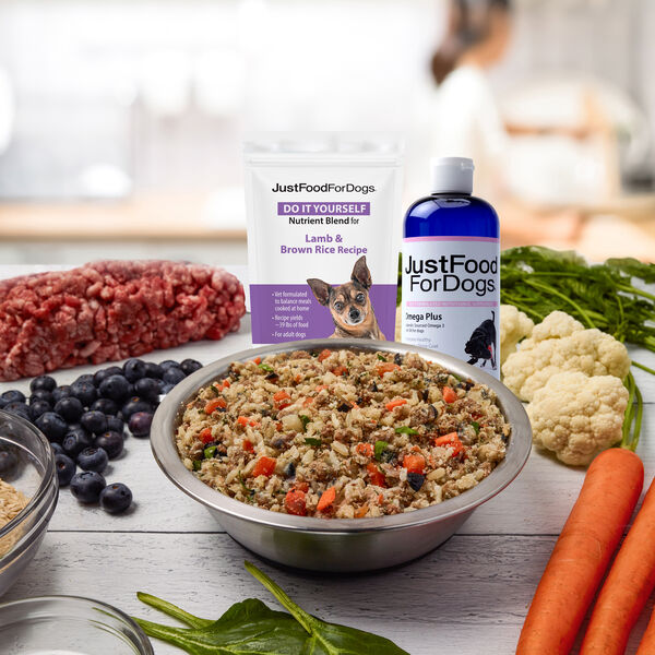 DIY Lamb + Omega Plus Bundle JustFoodForDogs